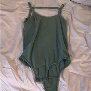 Green bodysuit